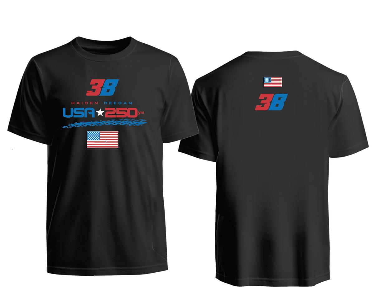 38 Haiden Deegan 250 yrs Tee