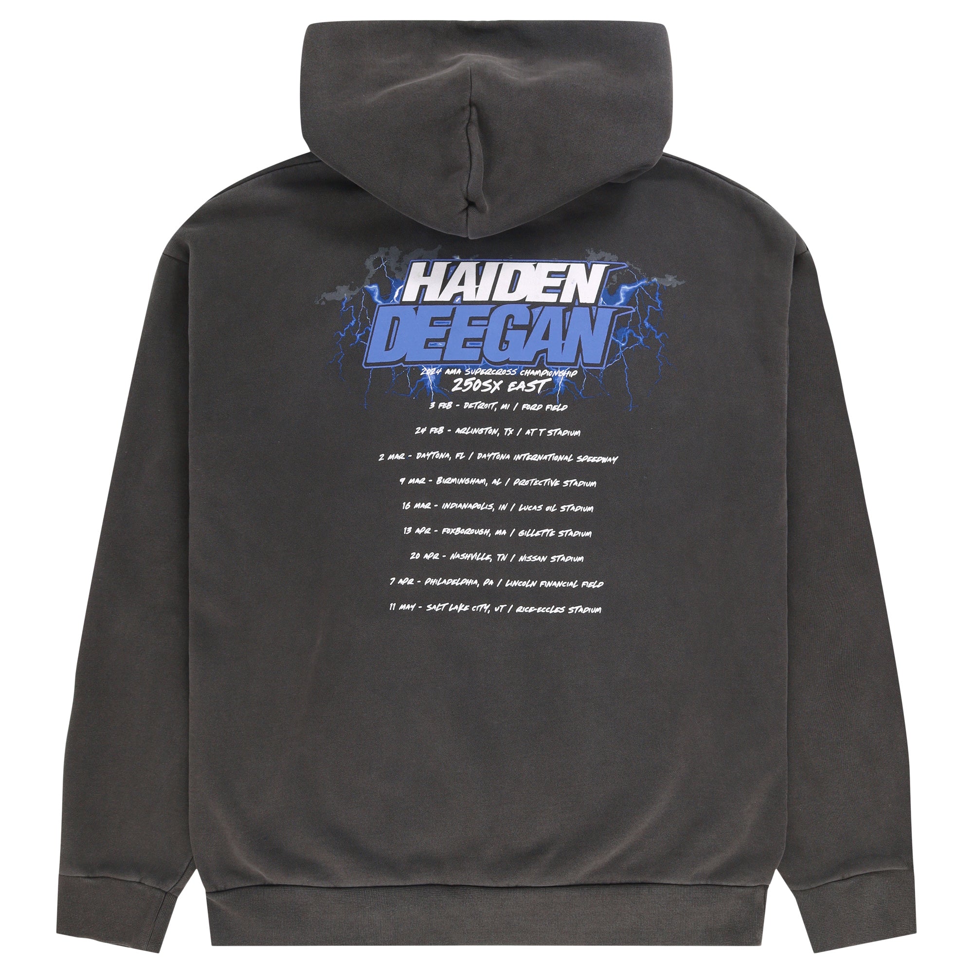 EAST COAST TOUR HEAVY HOODIE