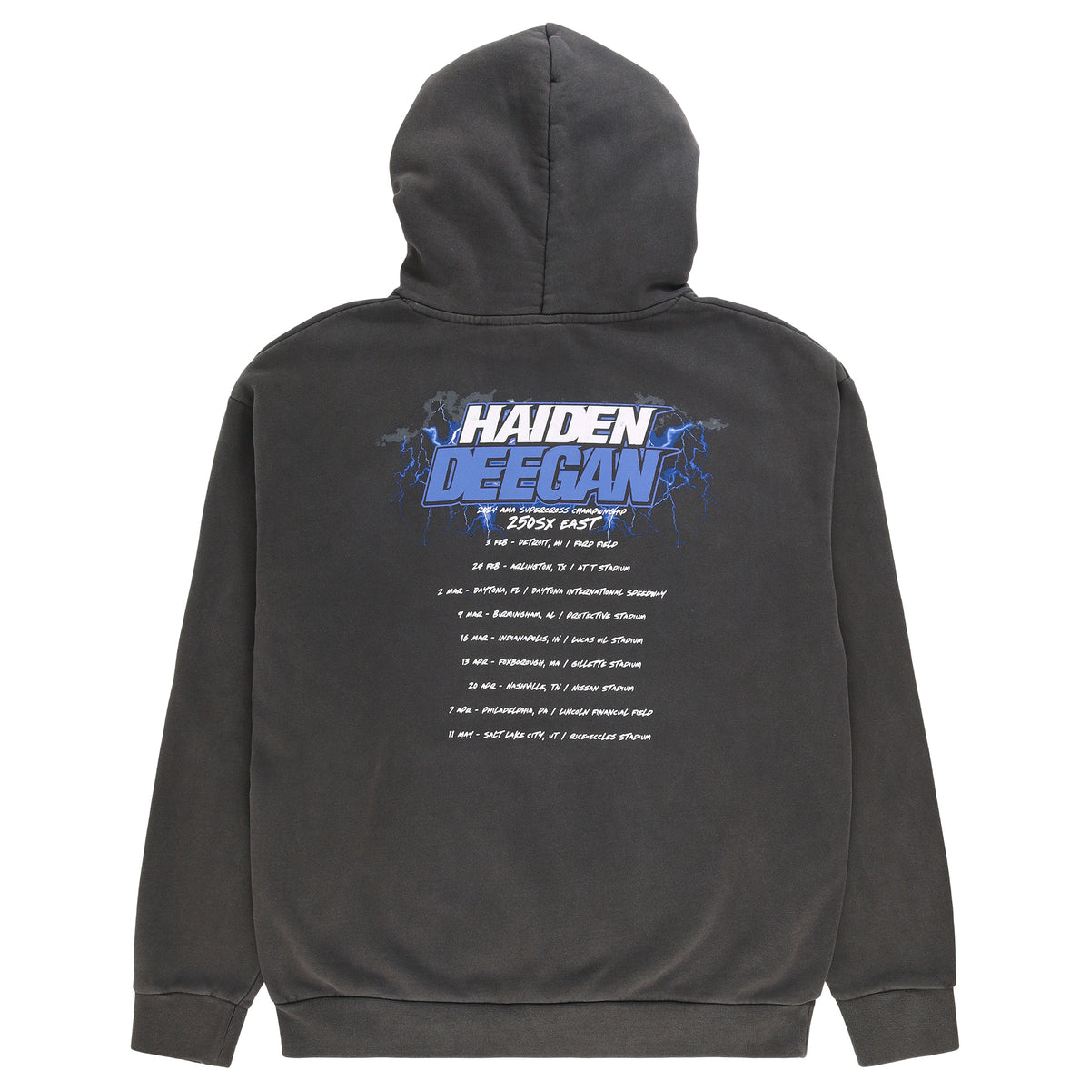 EAST COAST TOUR HEAVY HOODIE