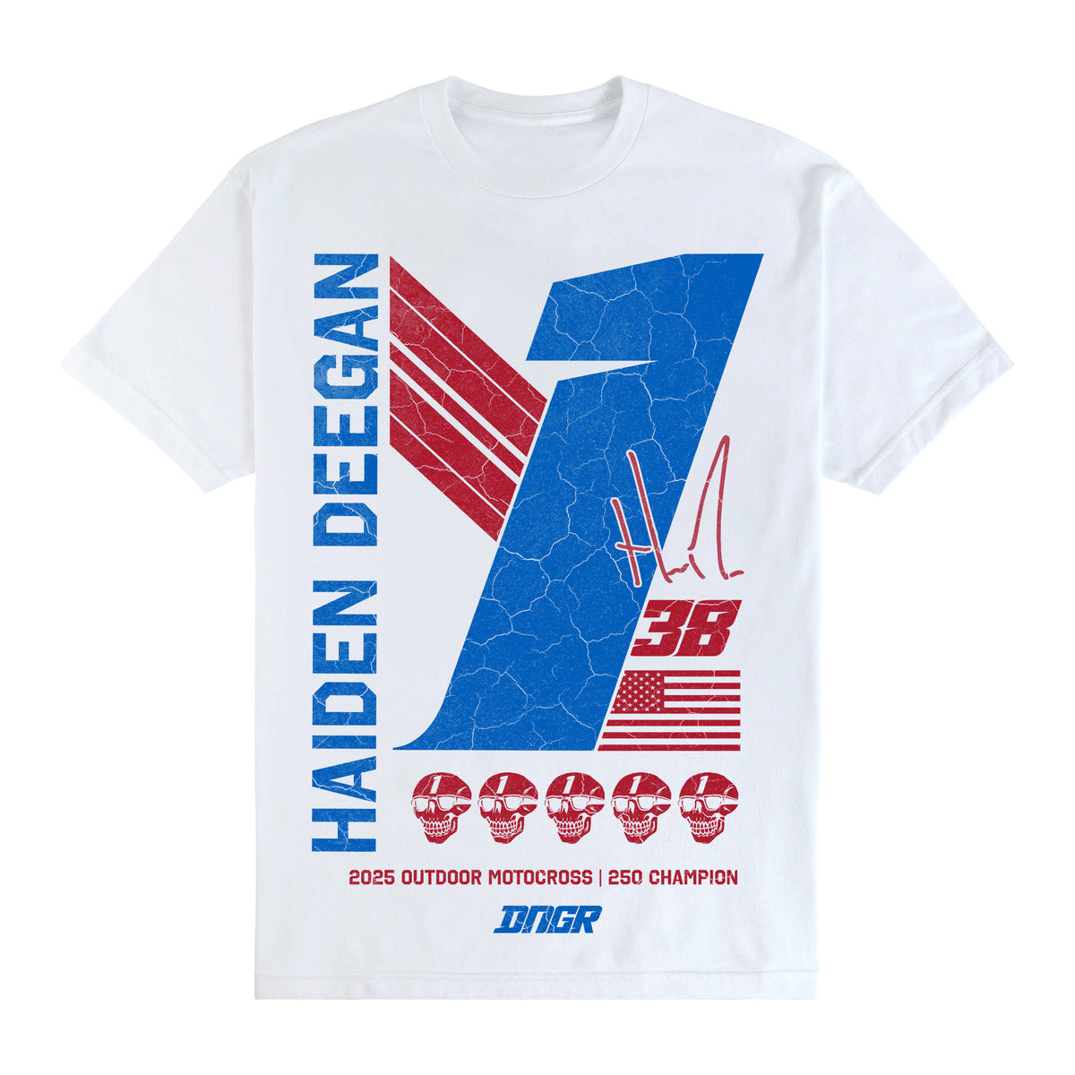 DEEGAN 2025 MX CHAMP TEE