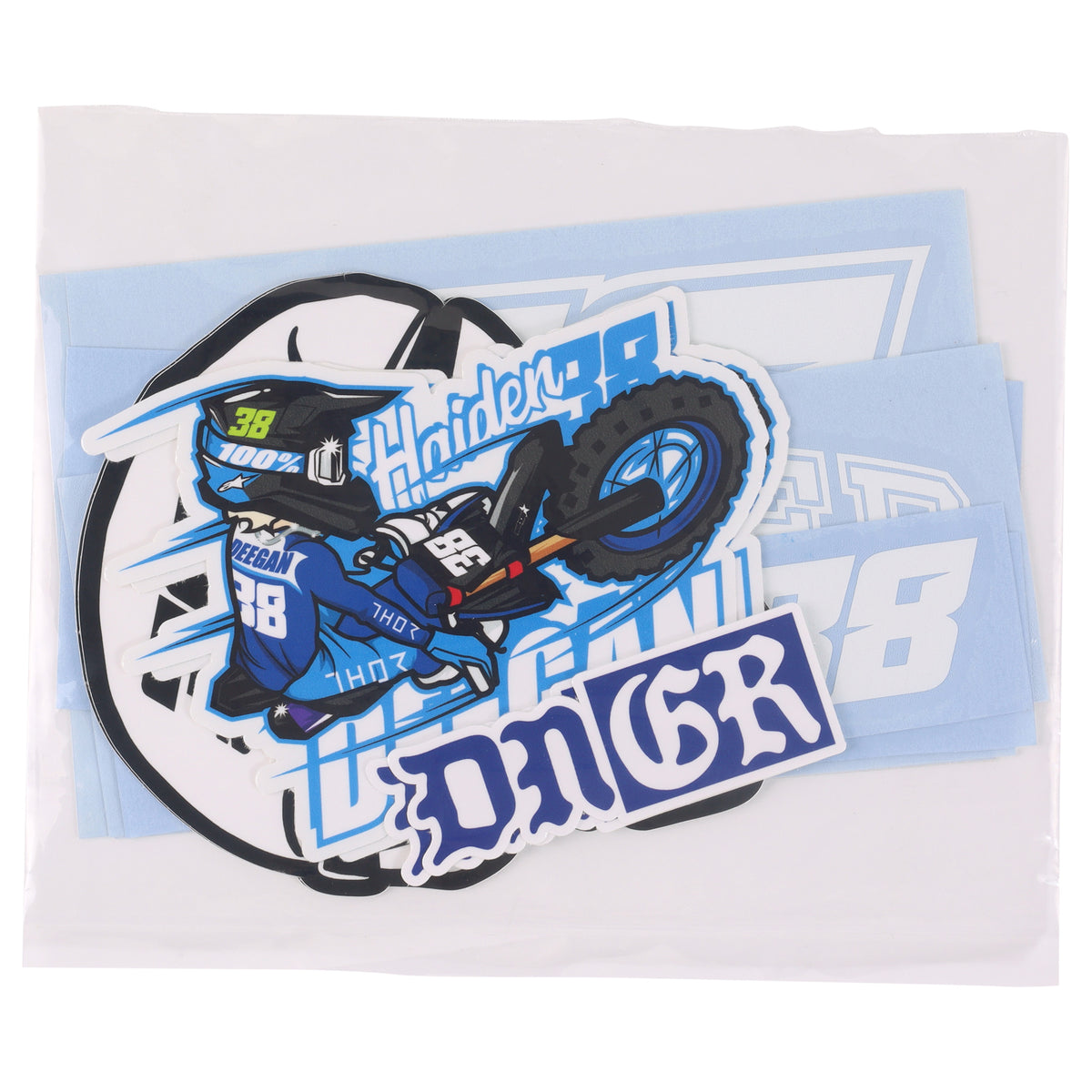 DEEGAN STICKERS ASSORTED 12-PACK