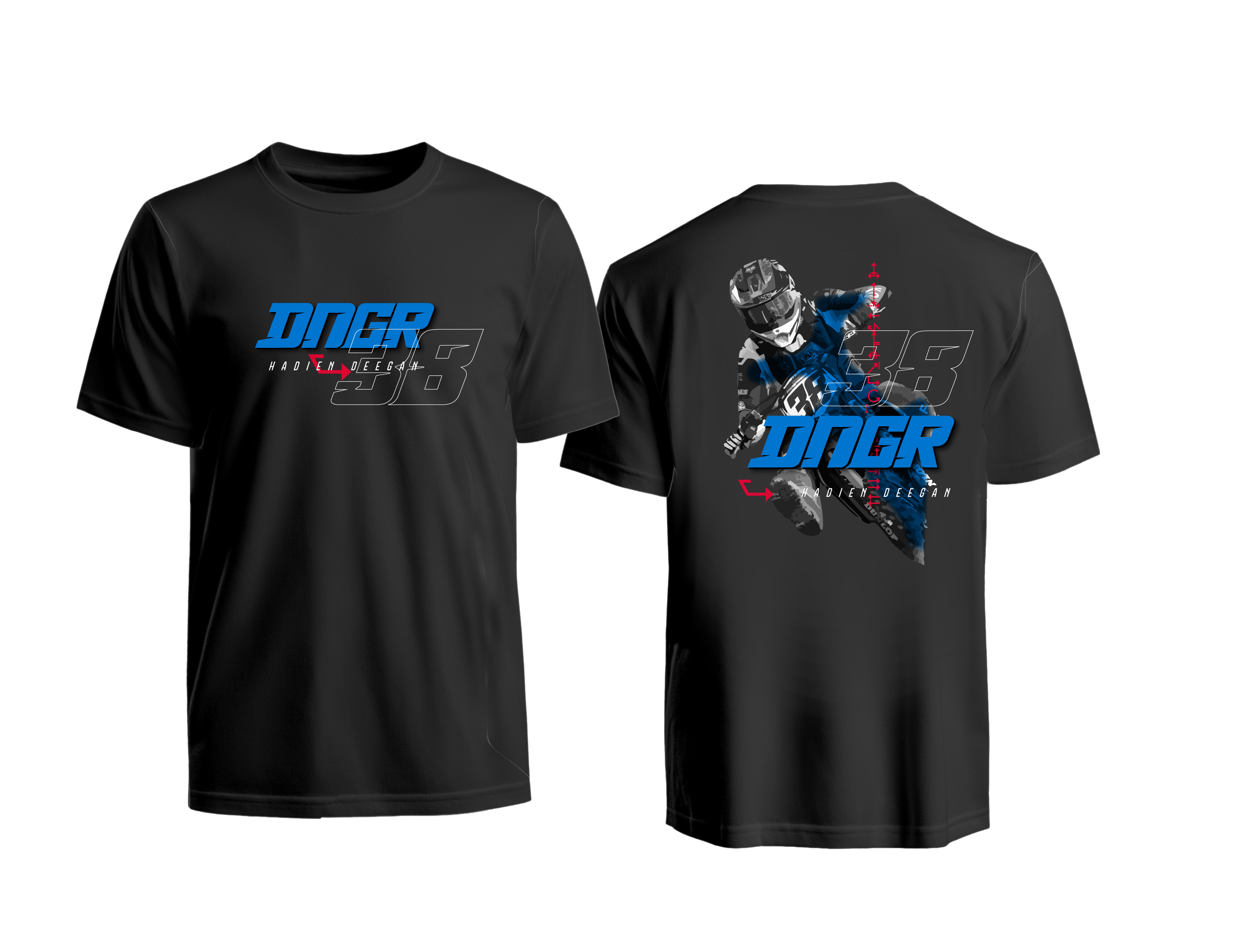 DNGR 38 Action  - Tee