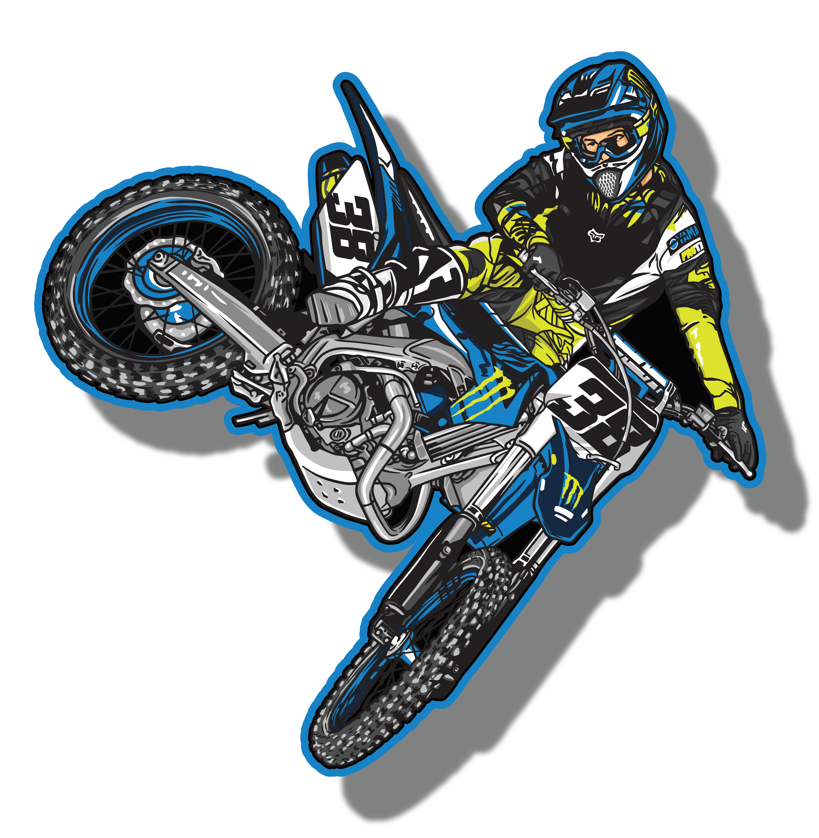 Fly High-Sticker