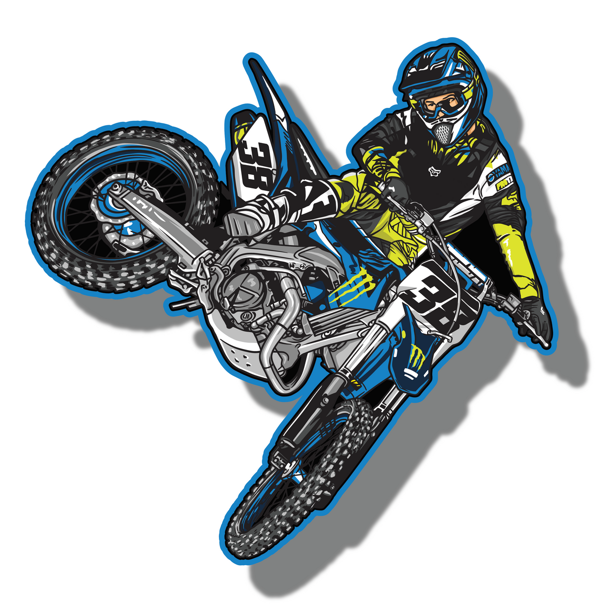Fly High-Sticker