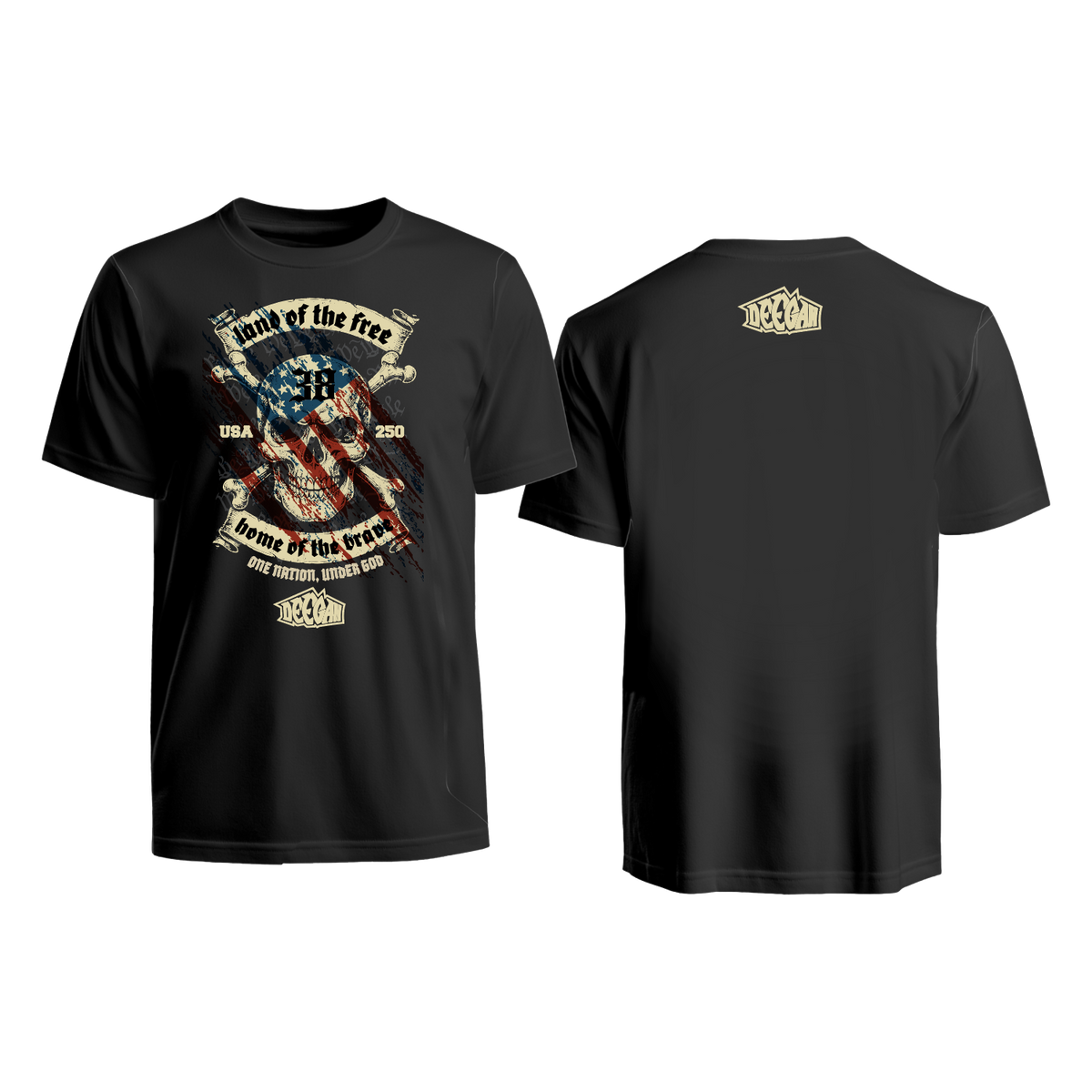 DEEGAN Land Of the Free T-SHIRT