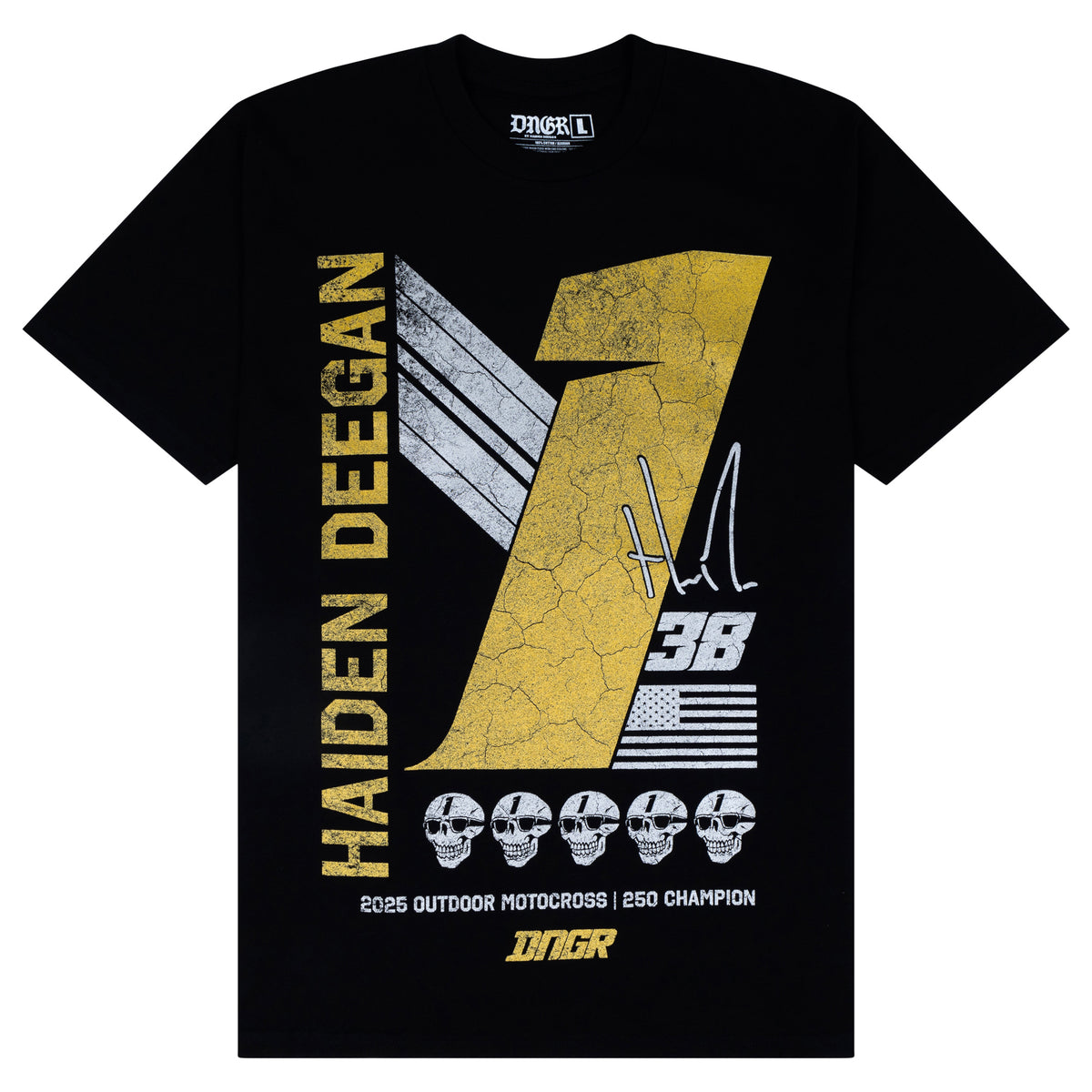 DEEGAN 2025 MX CHAMP TEE